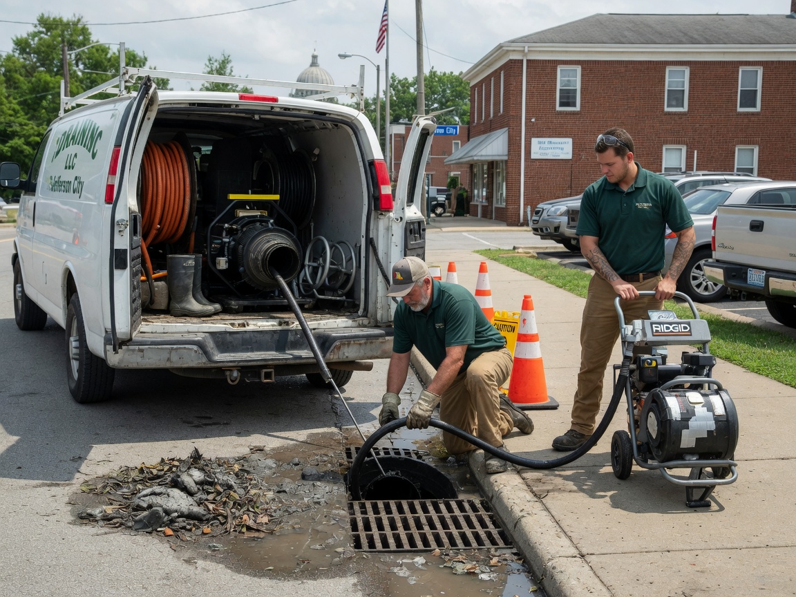 Drain cleaning in Wright City, MO